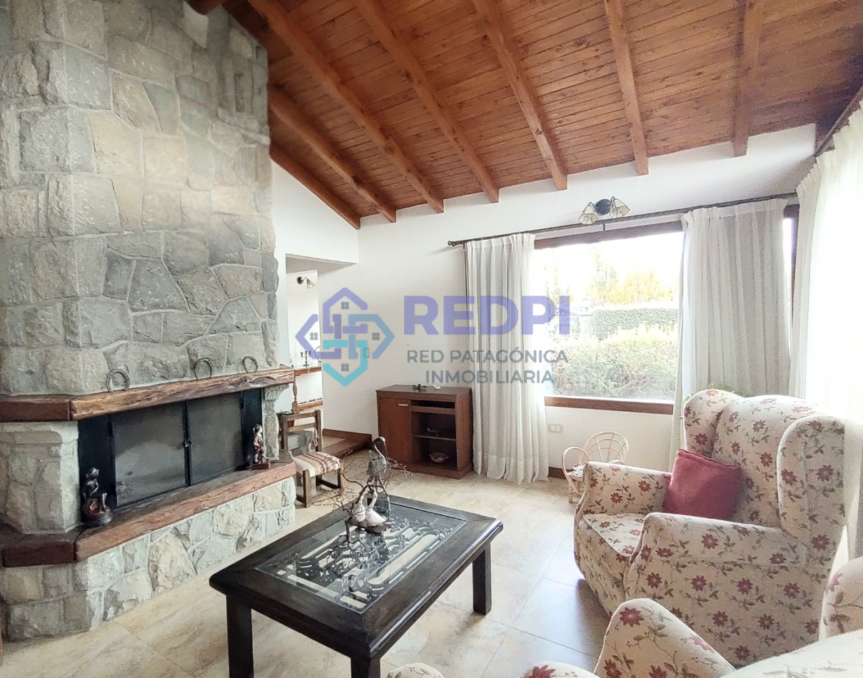 5 dorm con amplio quincho o depto en Dina Huapi