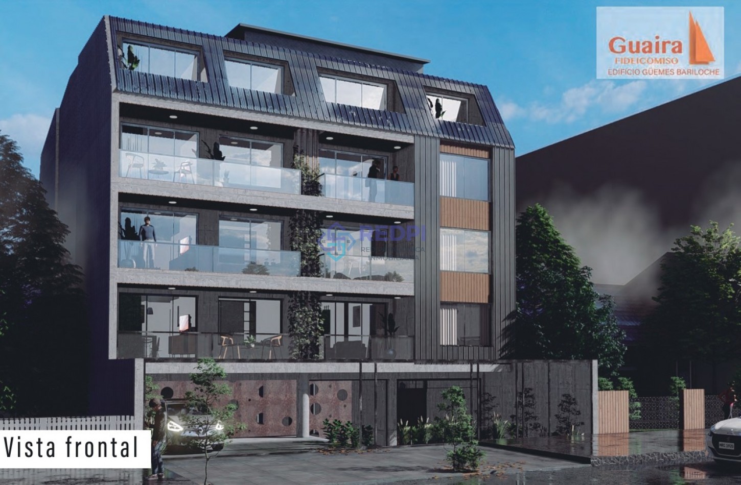 Deptos  2 amb a estrenar 1 amb con vista al lago B° Belgrano Bariloche en pozo con financiacion